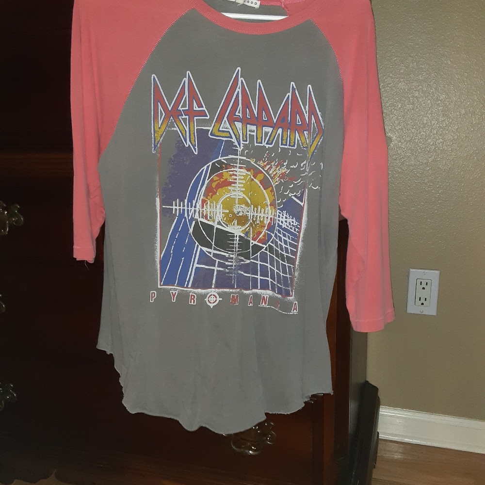 Junk Food Def Leppard Raglan - Picture 6 of 6